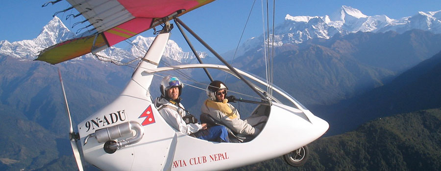 Ultra Light Flight in Nepal